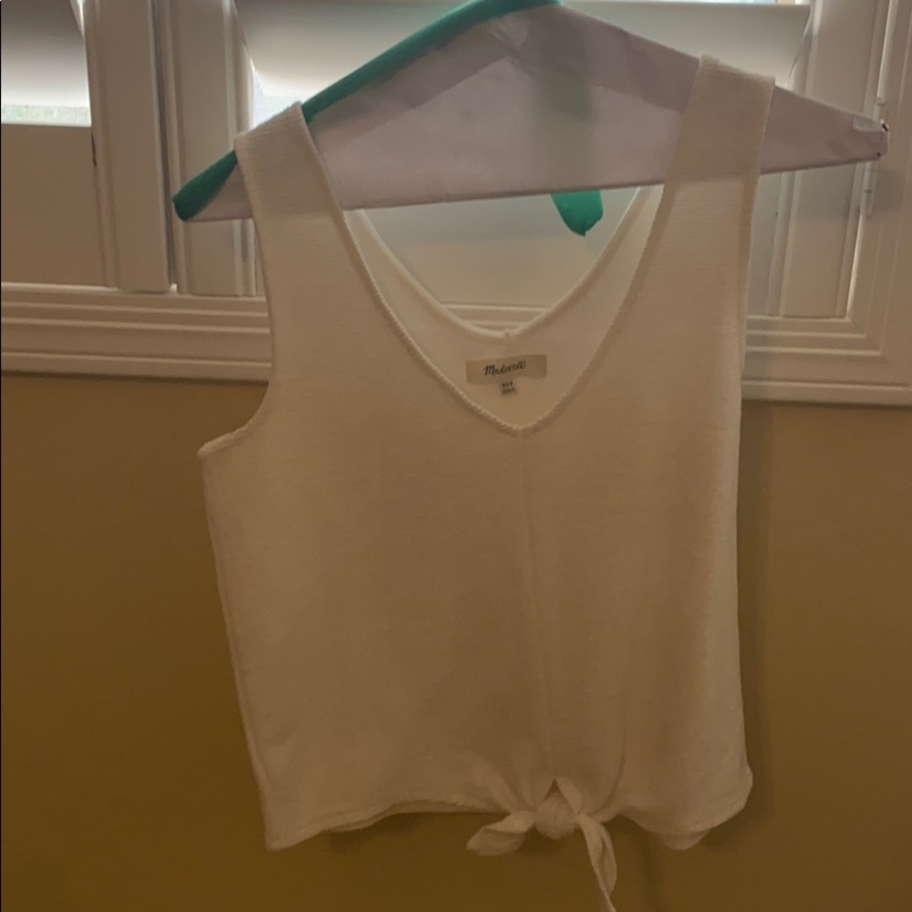 Madewell Front Knot Top
